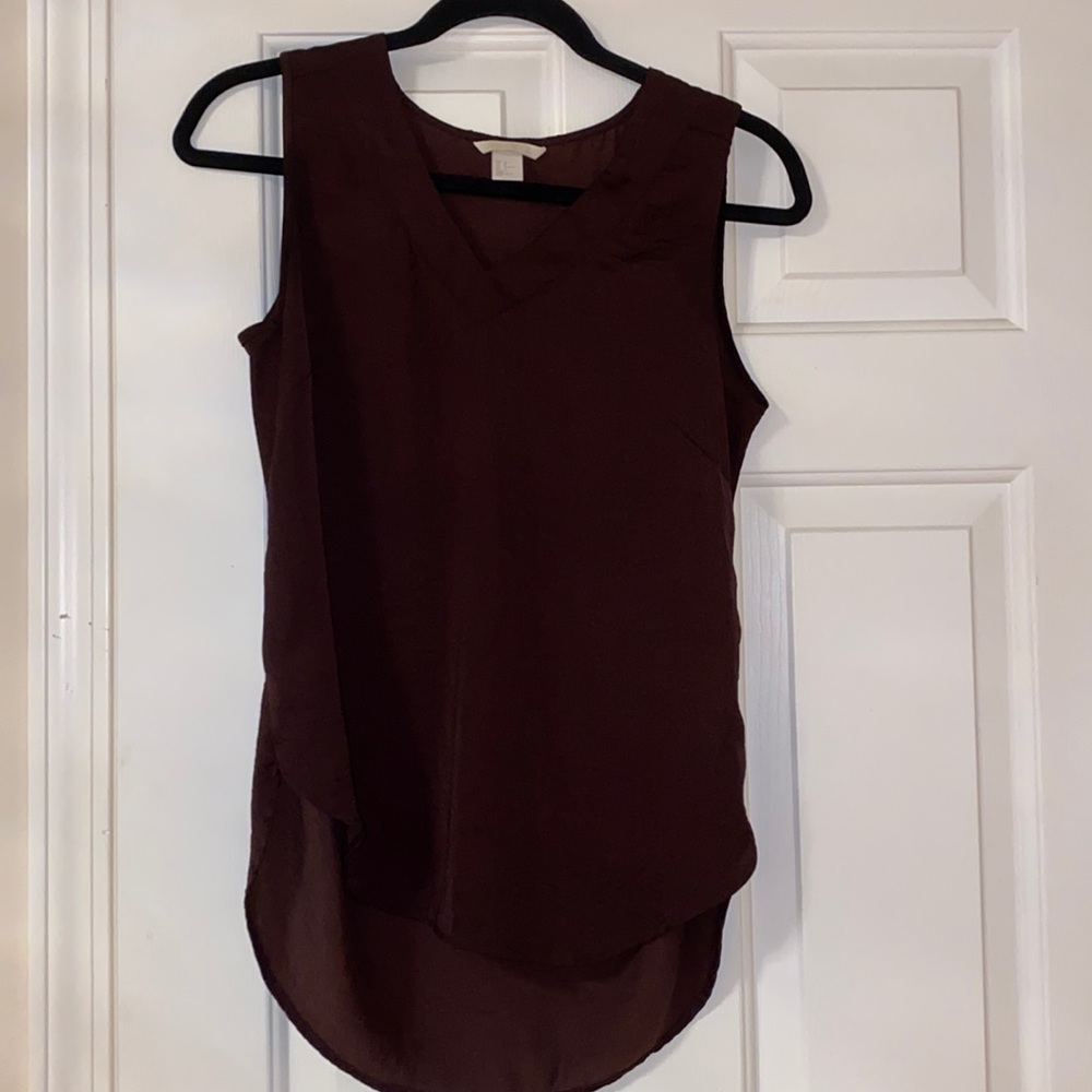 H&M Bordeaux Tank Top Size 4